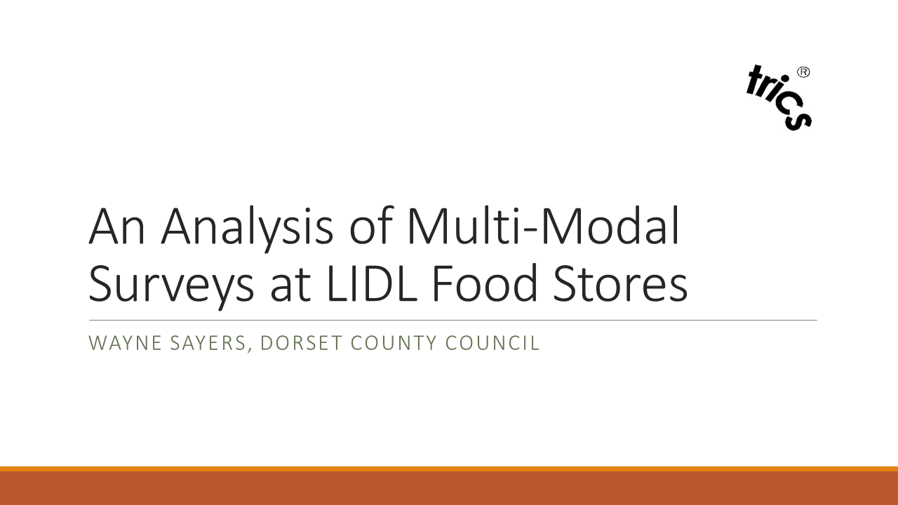 Pres 3 - Surveys at LIDL Stores